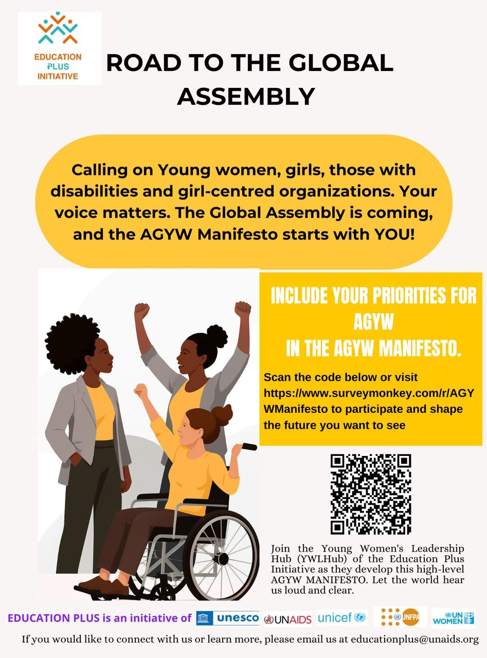 Global Manifesto for Adolescent Girls and Young Women poster
